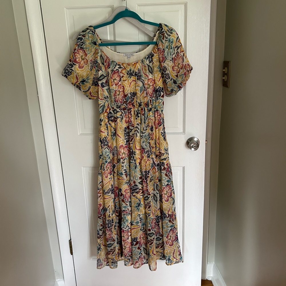 Floral maxi dress